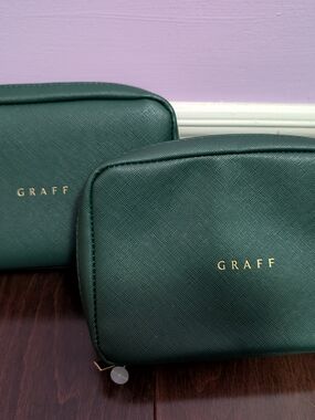 Two BNWT GRAFF Korean Airlines Business Class Kits